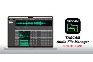 Tascam släpper kostnadsfri Audio File Editor