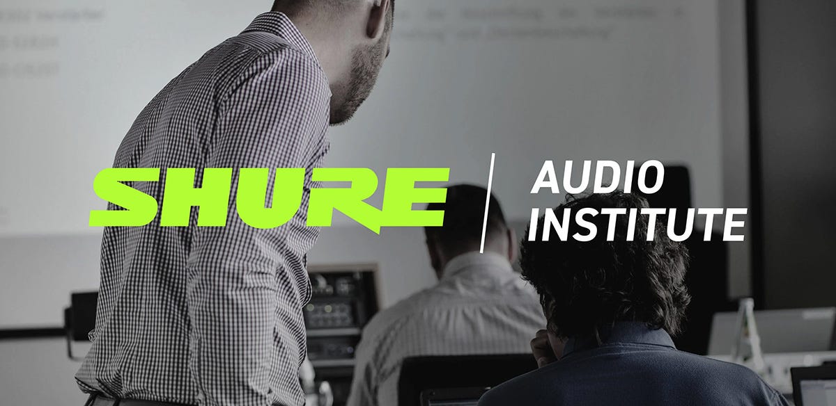 Shure Audio Institute – Genomför kurs och vinn